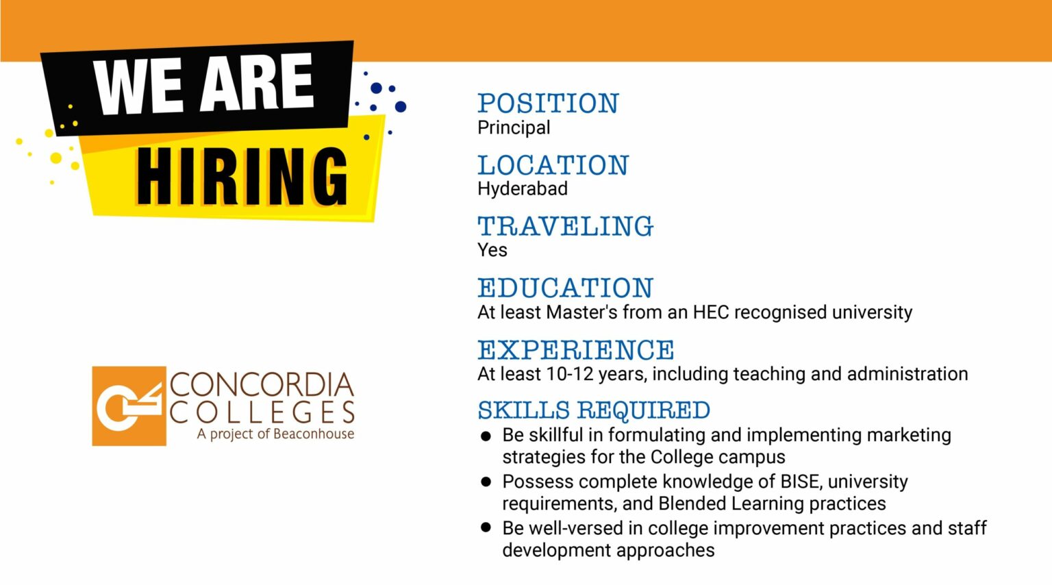 Careers Concordia Colleges